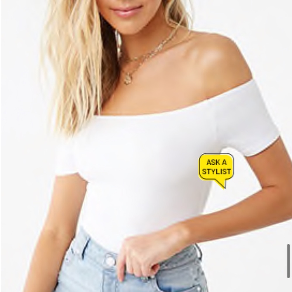 Off-the-Shoulder Bodysuit